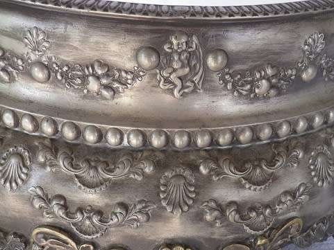 MAGNIFICENT ANTIQUE c1880s VICTORIAN  Silver Plated Domed cake stand with mirror top. RARE!!!!!