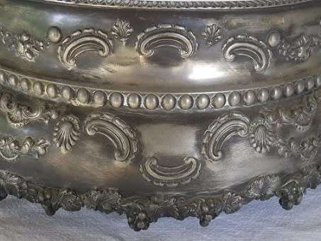 MAGNIFICENT ANTIQUE c1880s VICTORIAN  Silver Plated Domed cake stand with mirror top. RARE!!!!!