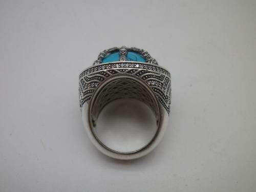 FOR KOKOBAY ONLY PLEASEhomas Sabo Sterling Silber OHM RING!!! Size: M 1/2 22grms.