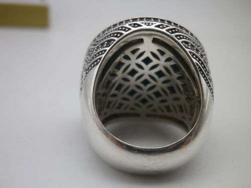 FOR KOKOBAY ONLY PLEASEhomas Sabo Sterling Silber OHM RING!!! Size: M 1/2 22grms.