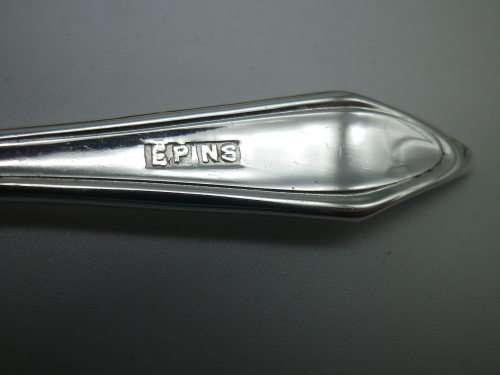 Vintage Silver Plated Vintage Teaspoons & SUGAR SPOON Arthur Price & Co Ltd England Original Box