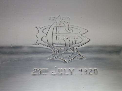 Victorian c1920 EPNS A1 Silver Plate Lidded Serving Dish.  28 x 20.5cm