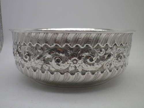 FOR LINJOU ONLY PLEASE!!!ANTIQUE HALLMARKED STERLING SILVER BOWL.Sheffield 1893/4 Martin Hill and Co