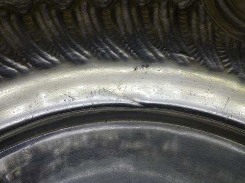 FOR LINJOU ONLY PLEASE!!!ANTIQUE HALLMARKED STERLING SILVER BOWL.Sheffield 1893/4 Martin Hill and Co