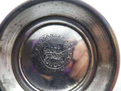 Hallmarked Sterling Silver Ring Bowl Birmingham 1909 33grms