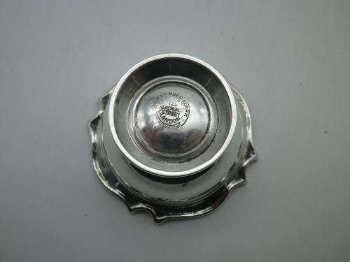 Hallmarked Sterling Silver Ring Bowl Birmingham 1909 33grms