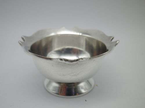 Hallmarked Sterling Silver Ring Bowl Birmingham 1909 33grms