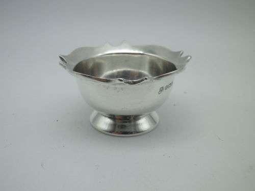 Hallmarked Sterling Silver Ring Bowl Birmingham 1909 33grms