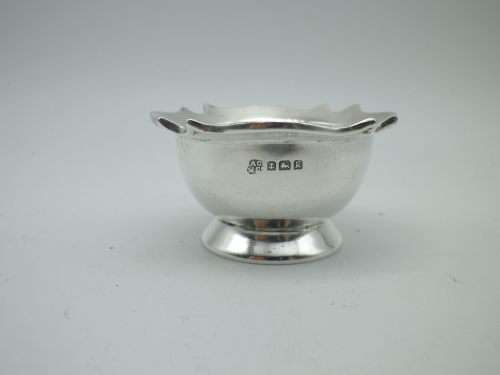 Hallmarked Sterling Silver Ring Bowl Birmingham 1909 33grms
