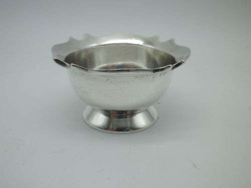 Hallmarked Sterling Silver Ring Bowl Birmingham 1909 33grms