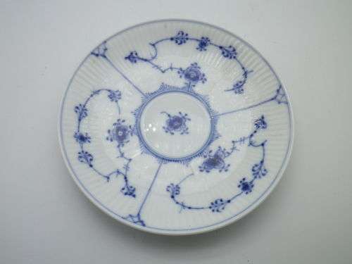 ROYAL COPENHAGEN, Denmark Blue and White Cup and Saucer . No: 1/79