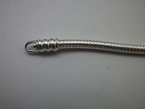 PANDORA STERLING SILVER bracelet with `You are Loved` heart shaped clasp Boxed Mint condition