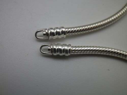 PANDORA STERLING SILVER bracelet with `You are Loved` heart shaped clasp Boxed Mint condition