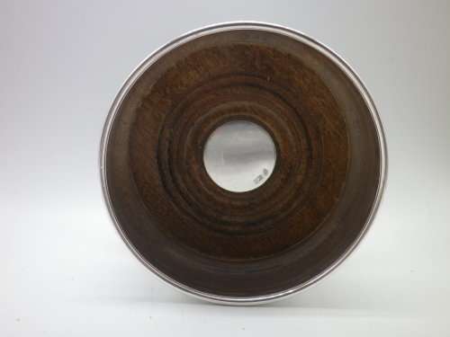 HALLMARKED STERLING SILVER WINE BOTTLE COASTER!! SOUTH AFRICA!!  176gr 10.5x5cm