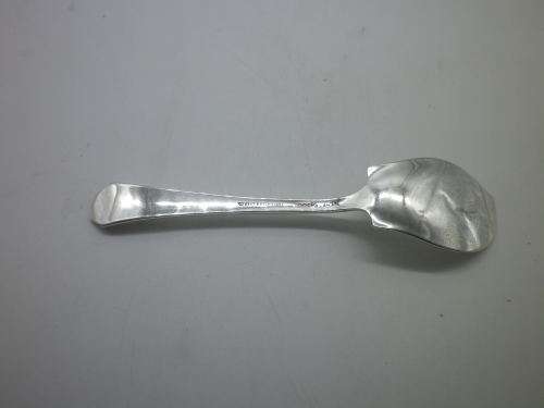 Antique Silver Plated Jam Spoon,  Pat `17 Yourex Associated Silver Co.15cm long
