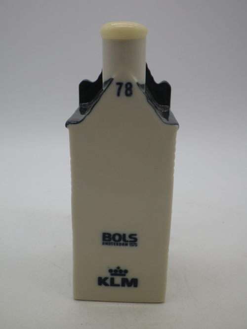 FOR CHRISV62 ONLY PLEASE. BOLS KLM Miniature Blue Delft`s Porcelain House #.78