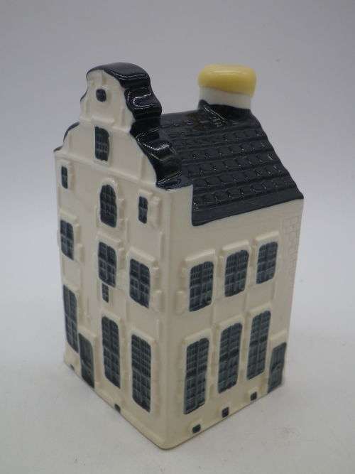 BOLS KLM Miniature Blue Delft`s Porcelain House #.84 Sealed. Excellent Condition
