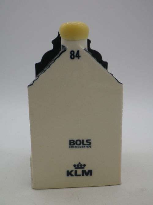 BOLS KLM Miniature Blue Delft`s Porcelain House #.84 Sealed. Excellent Condition