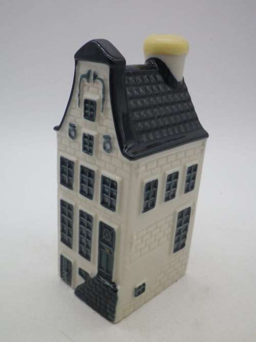 BOLS KLM Miniature Blue Delft`s Porcelain House #.9 Sealed. Excellent Condition