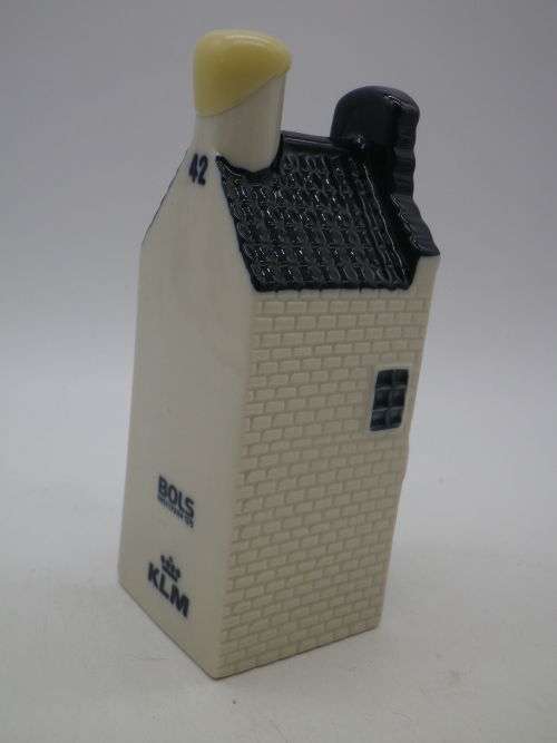 FOR CHRISV62 ONLY PLEASE! BOLS KLM Miniature Blue Delft`s Porcelain House #.42