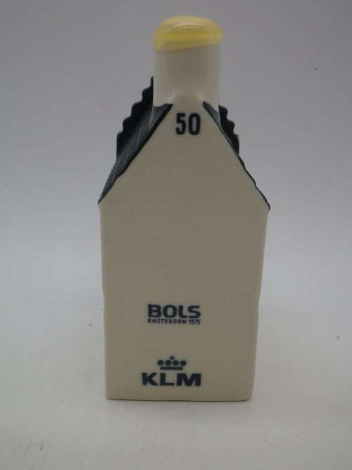 BOLS KLM Miniature Blue Delft`s Porcelain House #.50 Sealed. Excellent Condition