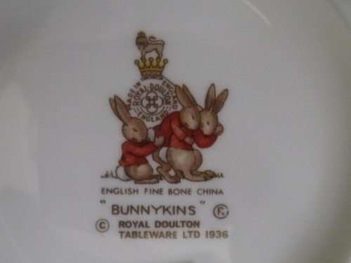 BUNNYKINS, Royal Doulton bowl