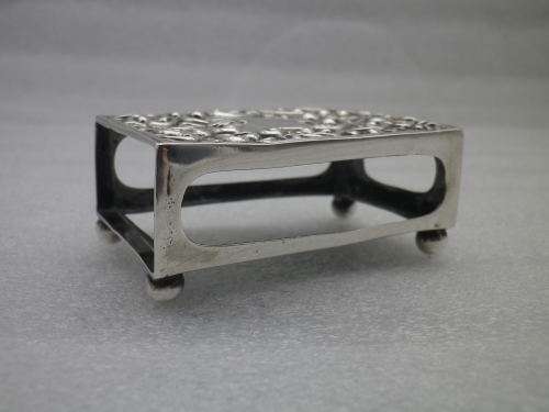 GORGEOUS Hallmarked Silver Matchbox holder..Birmingham 1901 Henry Matthews 23g 6.3x4x2.5cm