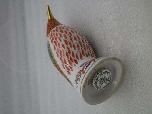 Royal Crown Derby Paperweight. KINGFISHER SILVER stopper