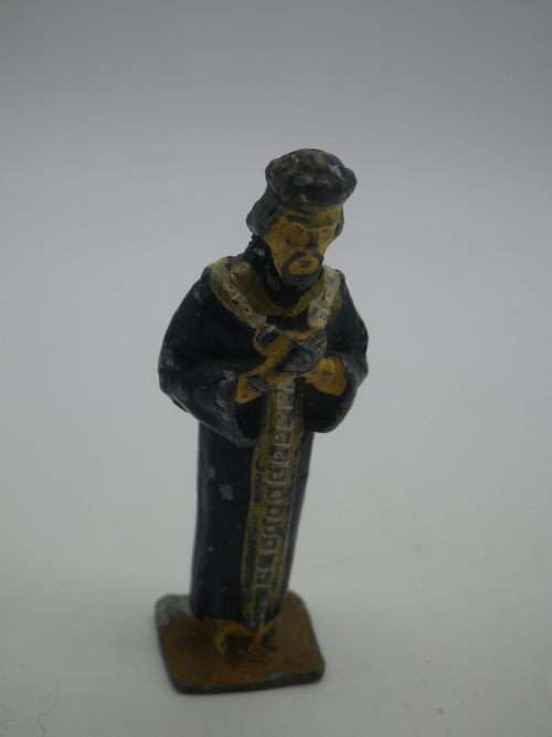 Miniature Nativity set. Vintage Antique lead 5 piece set. UNION OF SOUTH AFRICA! Special. 5cm tall