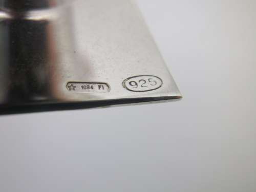 FOR MARIUS ONLY PLEASE! Vintage Italian sterling silver stamp 20,8g