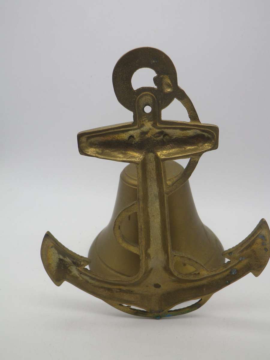 Heavy Cast Brass Nautical Theme wall mounted Bell