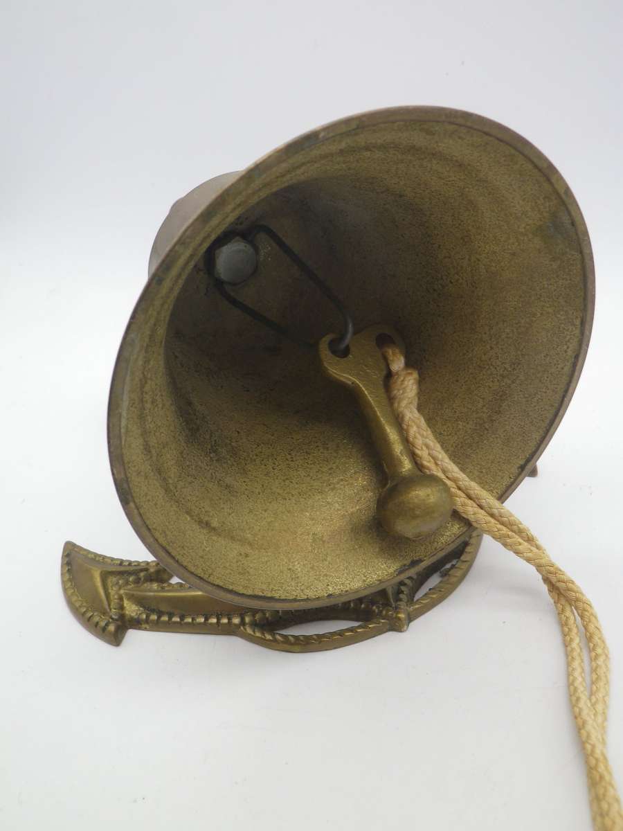 Heavy Cast Brass Nautical Theme wall mounted Bell
