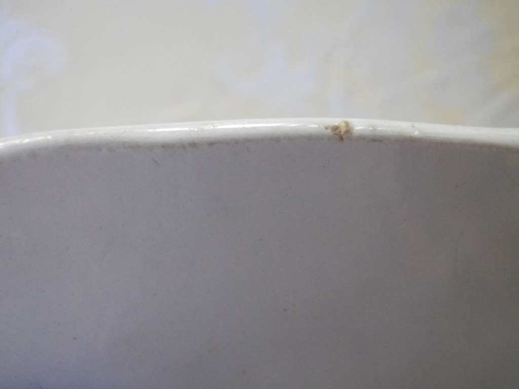 Antique WH Grindley & Co England `Unique` Flow Blue Semi Porcelain Serving platter. RARE!!