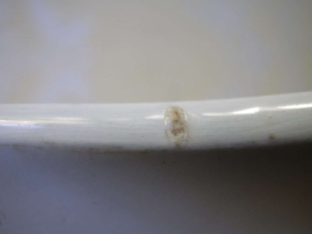 Antique WH Grindley & Co England `Unique` Flow Blue Semi Porcelain Serving platter. RARE!!