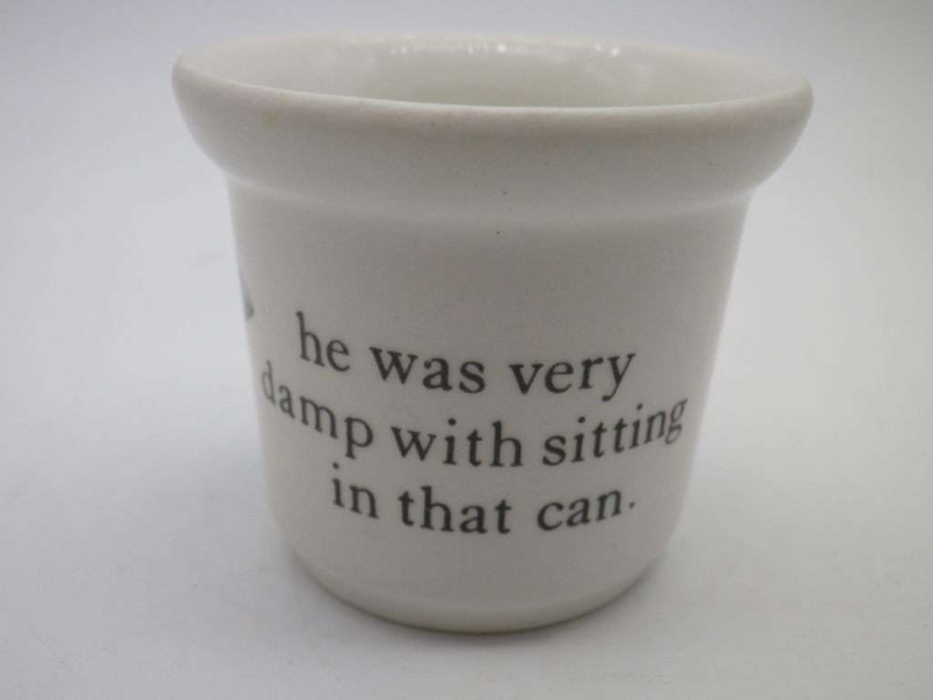 PETER RABBIT EGG CUP Wedgwood,  ETRURIA and BARLASTON