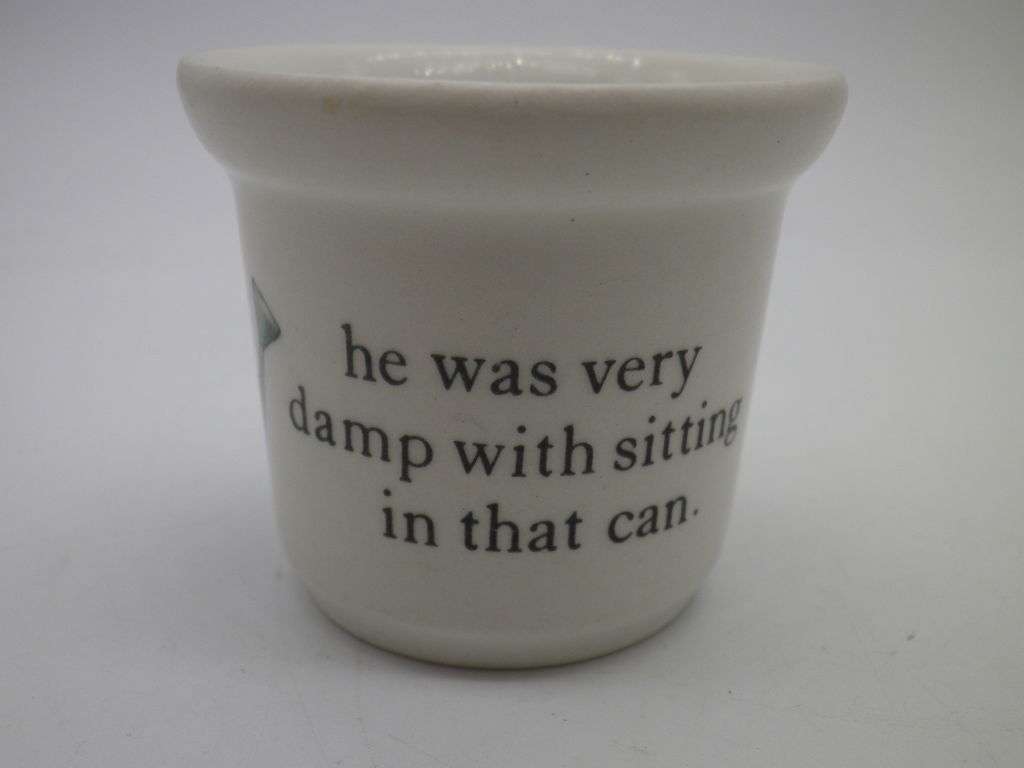 PETER RABBIT EGG CUP Wedgwood,  ETRURIA and BARLASTON