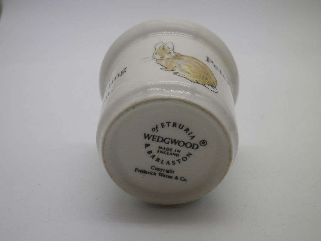 PETER RABBIT EGG CUP Wedgwood,  ETRURIA and BARLASTON