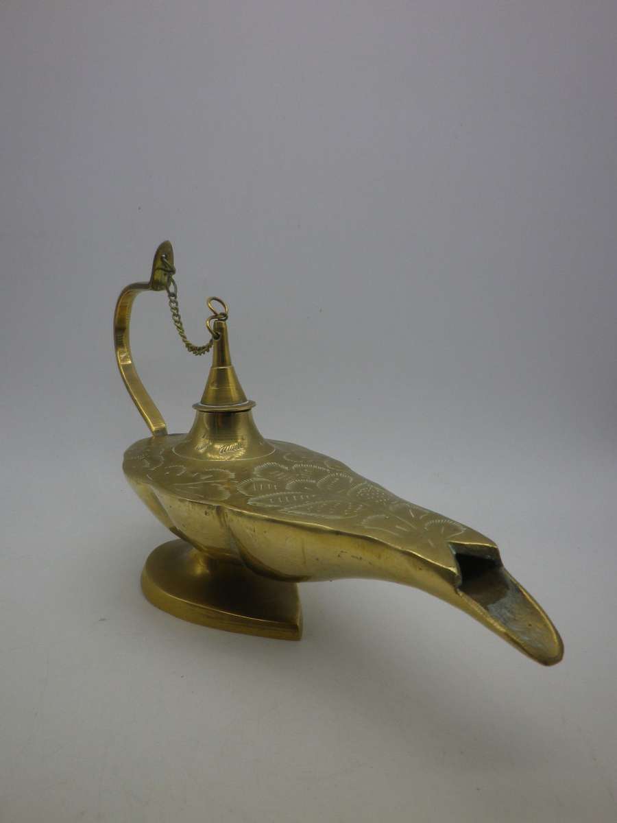 Large Brass ALADIN GENIE LAMP.