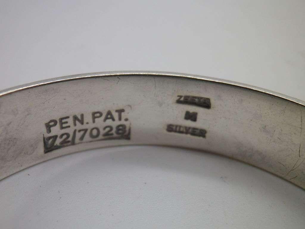 FOR JO ONLY PLEASE!! Fabulous SOUTH AFRICAN Designer ZEETA STERLING SILVER CLIP BANGLE