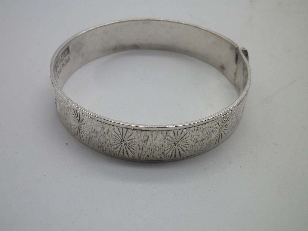 FOR JO ONLY PLEASE!! Fabulous SOUTH AFRICAN Designer ZEETA STERLING SILVER CLIP BANGLE