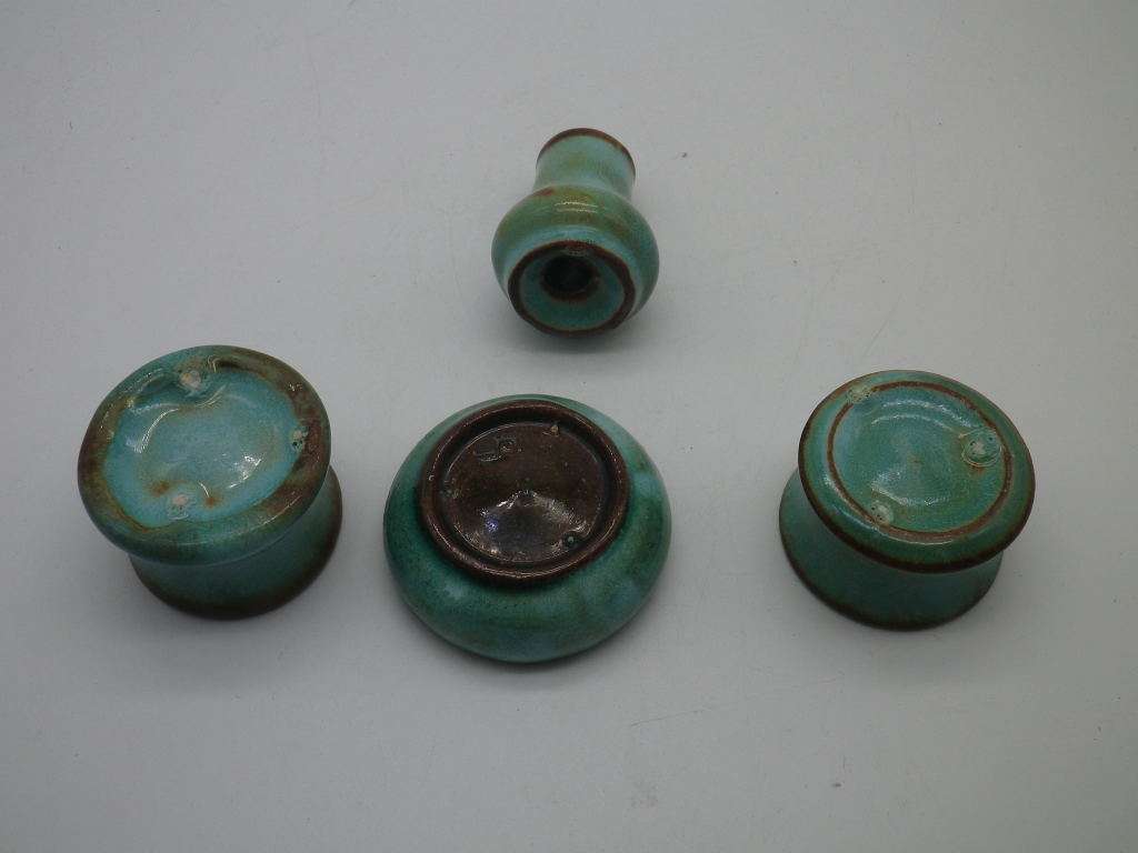 LINNWARE cruet set-ICONIC SOUTH AFRICAN Pottery.