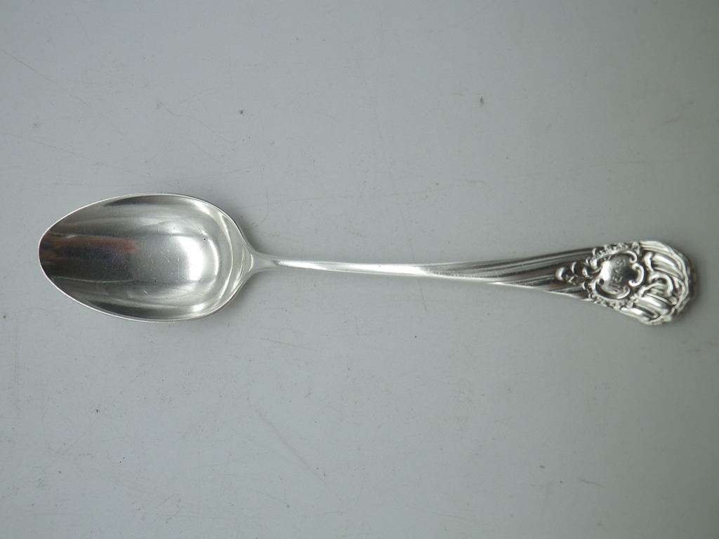 Antique Hallmarked Silver teaspoon. Sheffield 1897 James Dixon and sons 12cm 17g