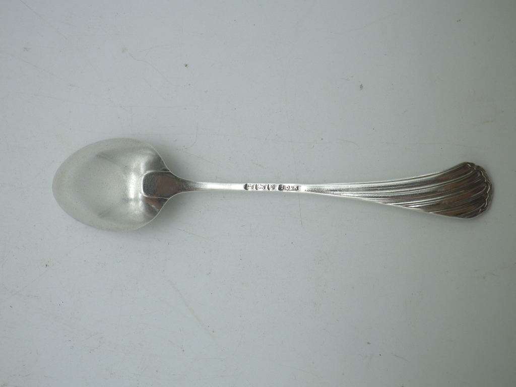 Antique Hallmarked Silver teaspoon. Sheffield 1897 James Dixon and sons 12cm 17g