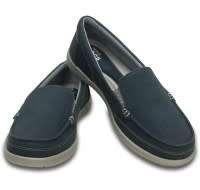 CROCS Walu Canvas Slip on Loafer - Stylish and comfy!