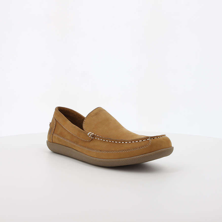 Kingfisher Slip on Cow Leather - HUSH PUPPIES SLIP ON MENS SHOE