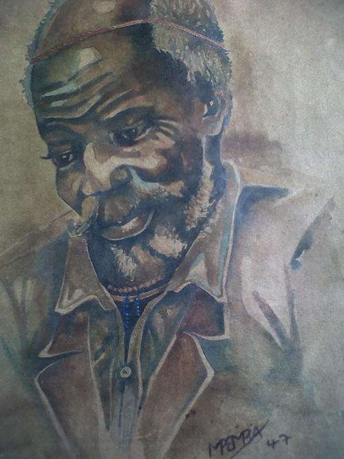GEORGE  PEMBA (South African 1912-2001) - Watercolour " R48 000.00"