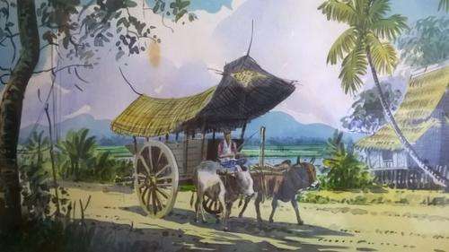 Abu Bakar Ibrahim - World Renown Malayan artist. Value ( R24 000.00 )