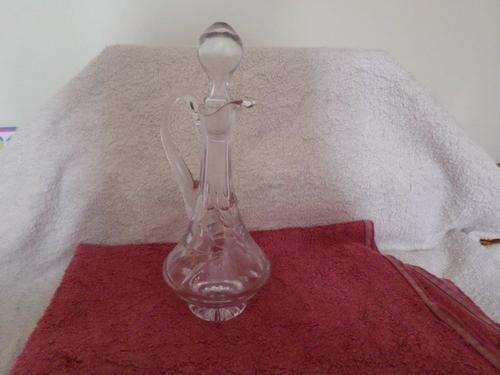 CRYSTAL ROSE CUT CLARET JUG