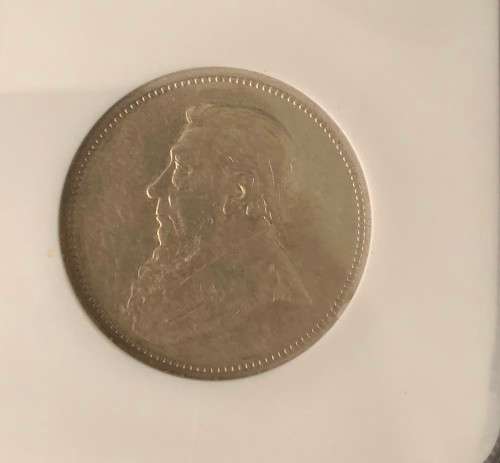 1893 ZAR 2 Shilling VF 25