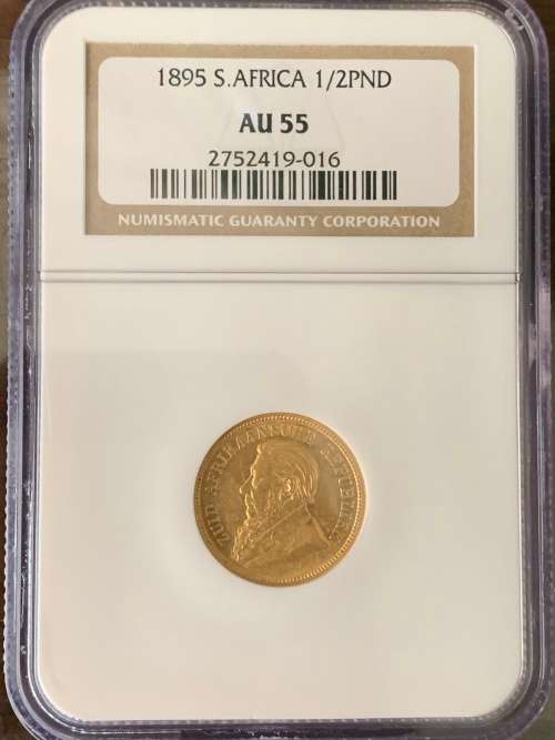 1895 ZAR Half Pond AU 55
